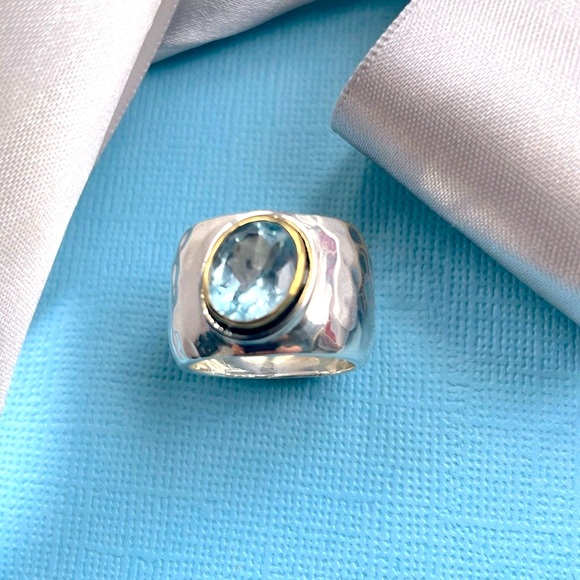 New! Sundance 💎Tipping Topaz Ring. New with Tags Retail $250 - Picture 3 of 3